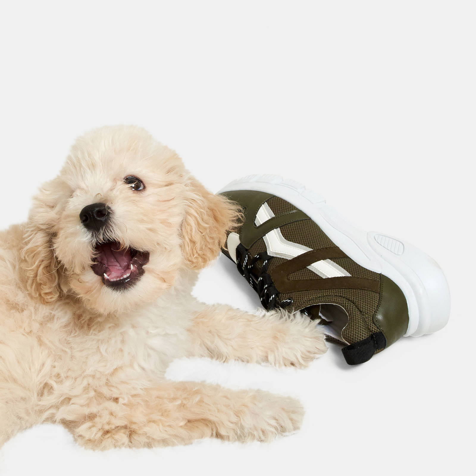 Shoeby Refill Mary sneakers legergroen | wehkamp