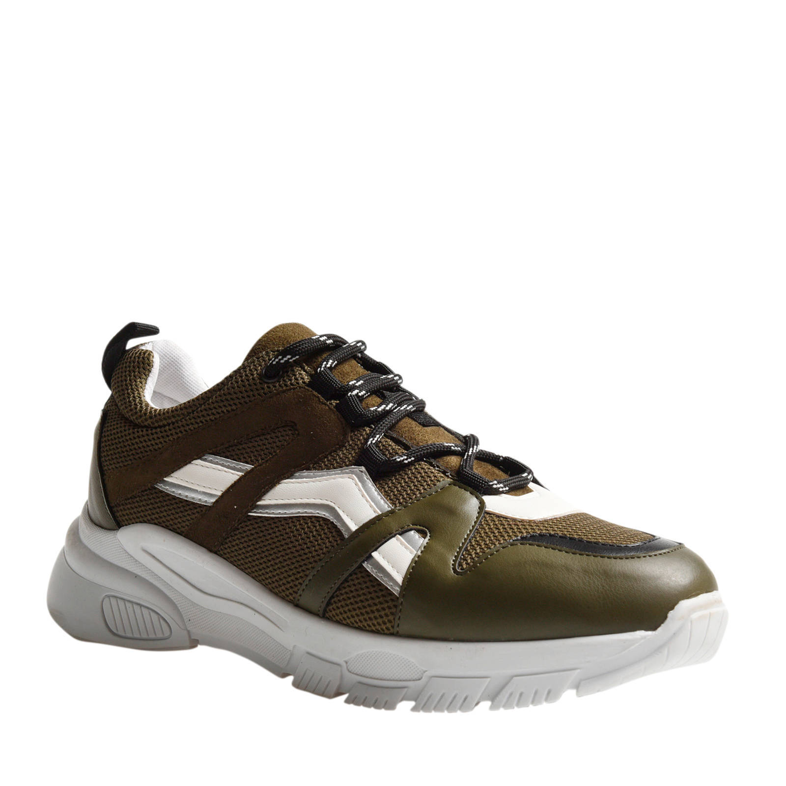 Shoeby Refill Mary sneakers legergroen | wehkamp