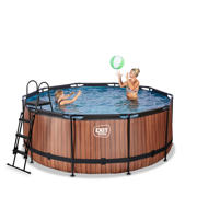 thumbnail: Exit Toys  EXIT Wood zwembad met filterpomp