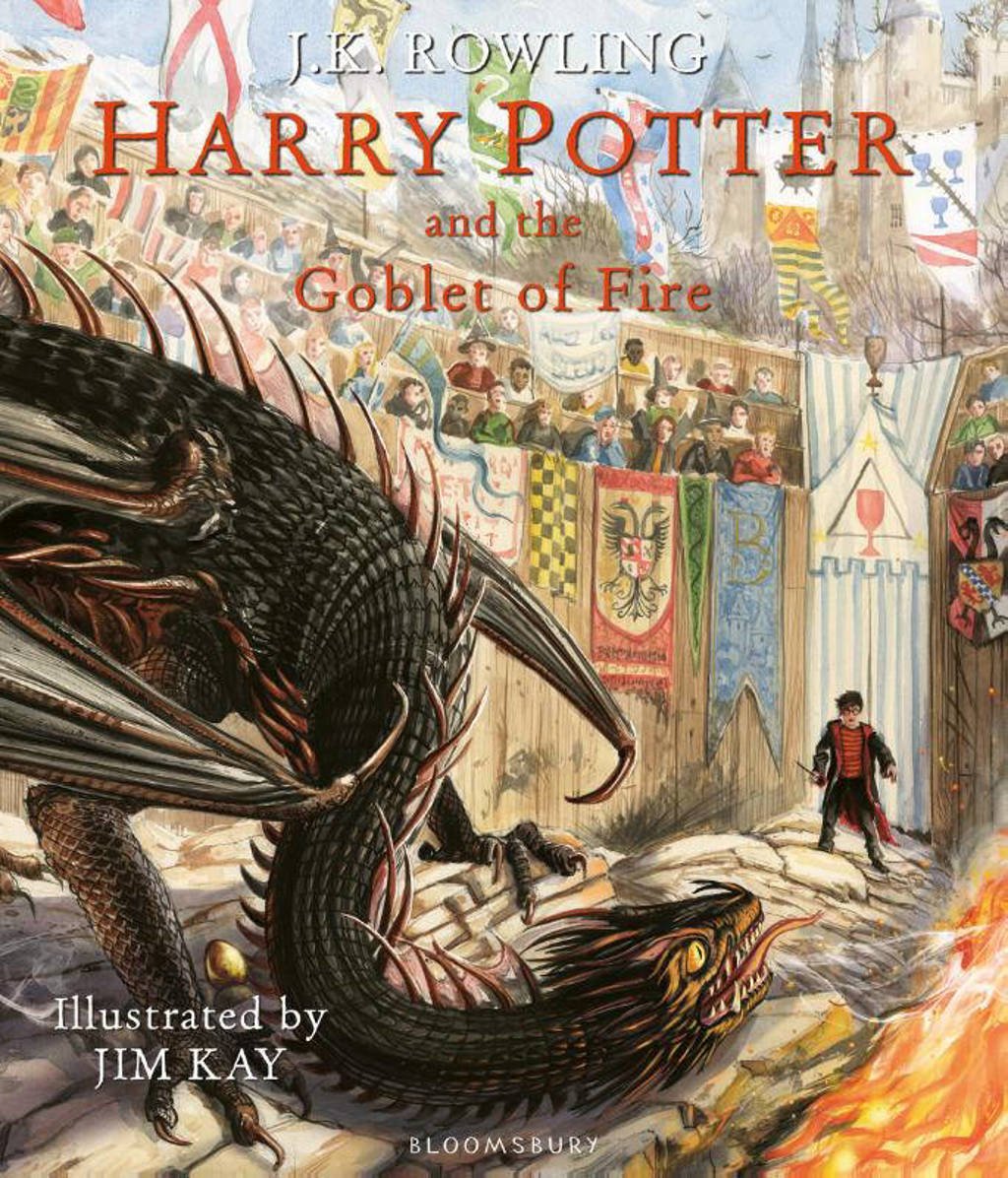 Harry Potter and the Goblet of Fire Illustrated edition - J.K. Rowling