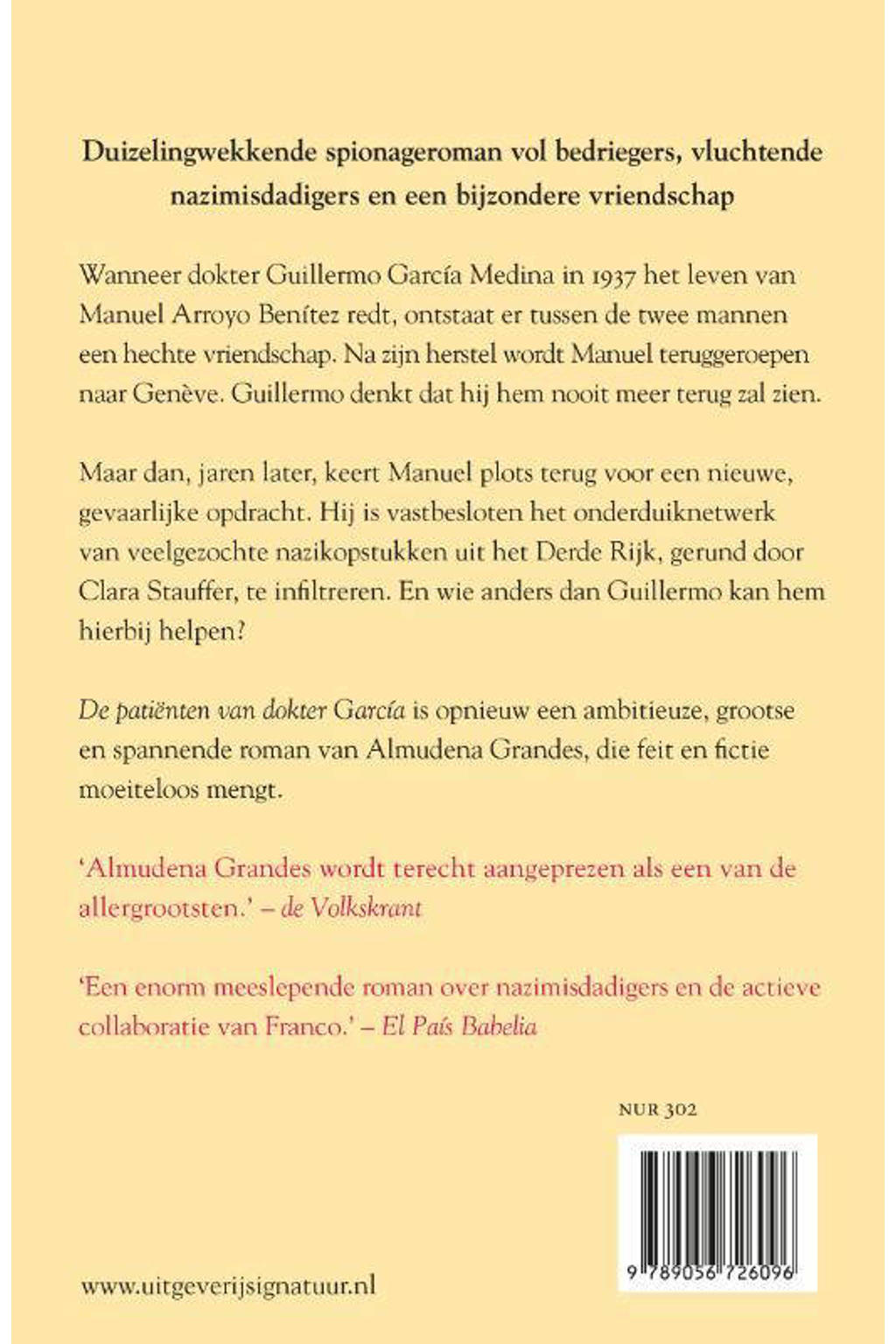 Almudena Grandes De patiënten van dokter García wehkamp Almudena Grandes De patiënten van dokter García wehkamp