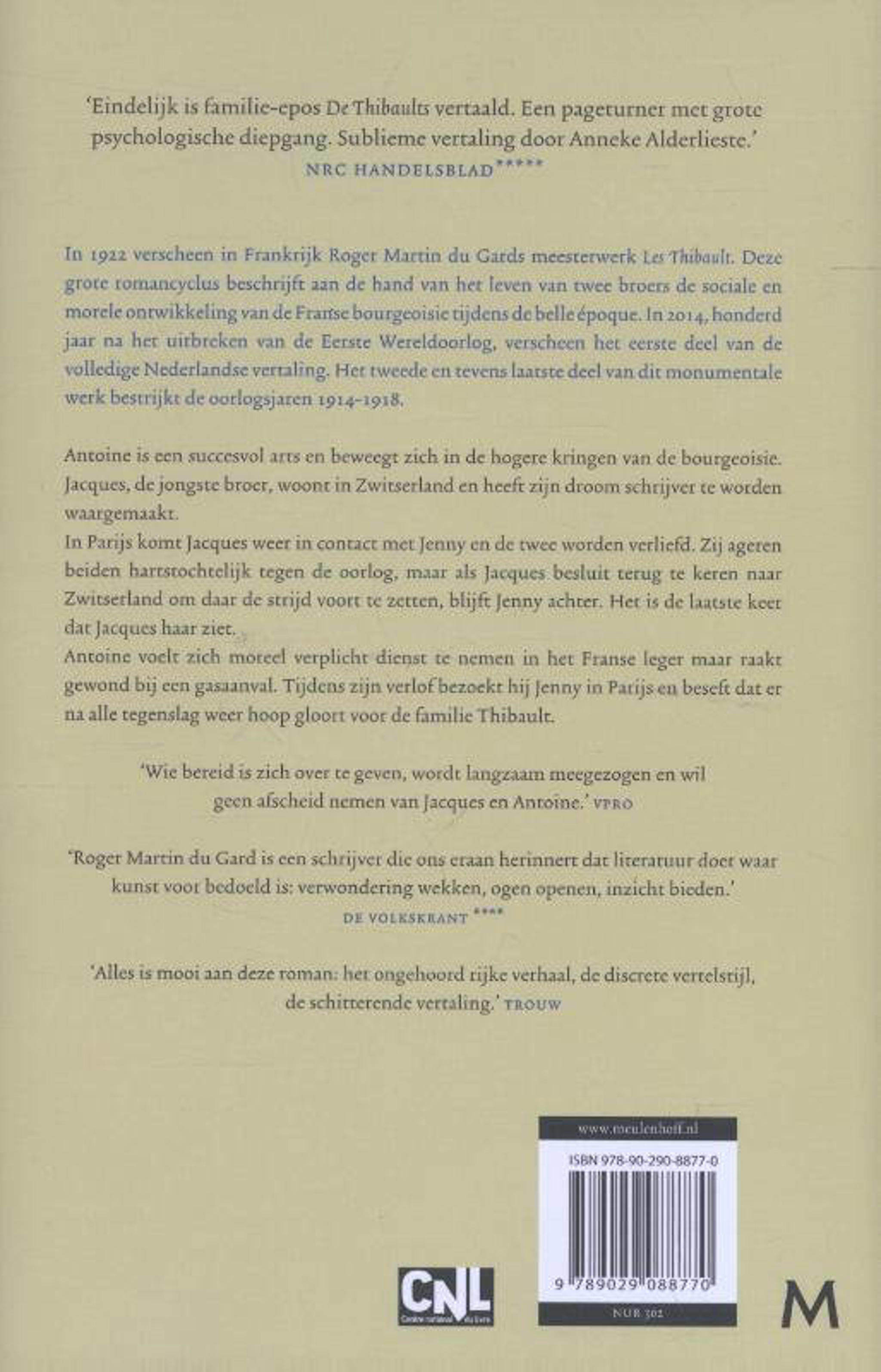 Roger Martin du Gard De Thibaults 2 wehkamp