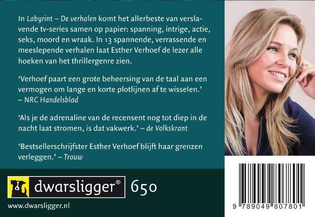 Esther Verhoef Labyrint - De verhalen | wehkamp