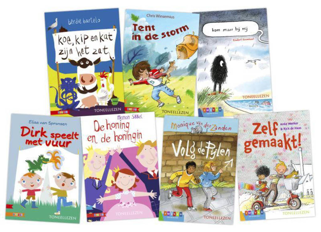 Toneellezen: Pakket Toneellezen groep 3 (7 titels)