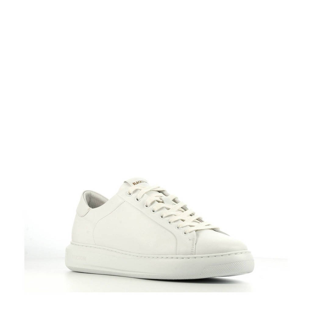 Blackstone TG40 leren sneakers wit wehkamp