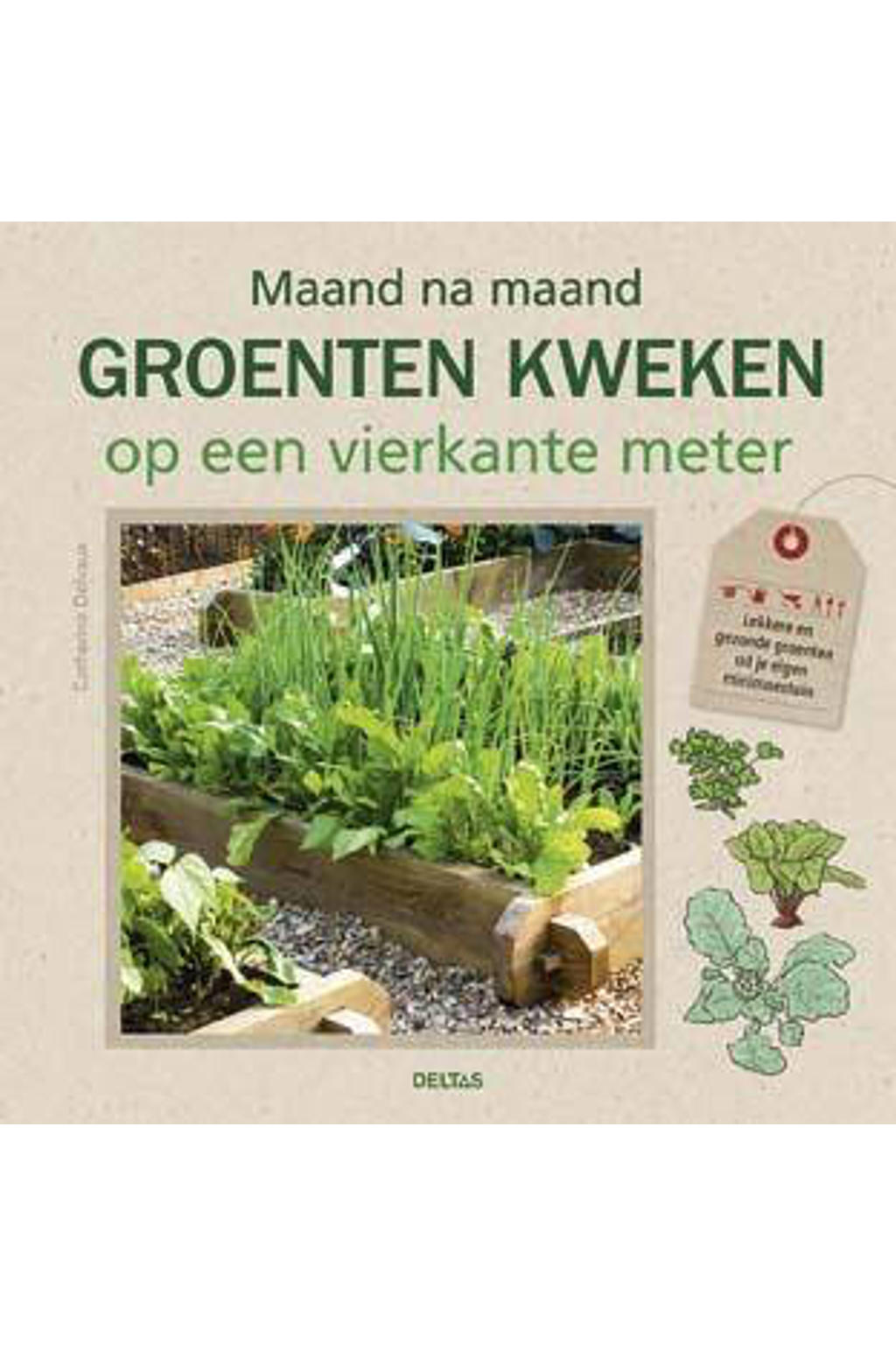 Catherine Delvaux Maand na maand groenten kweken op een vierkante meter