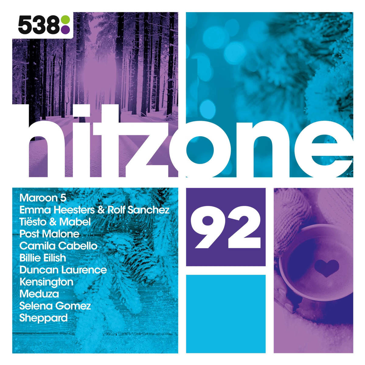 haakje George Bernard Persoon belast met sportgame Various Artists - 538 Hitzone 92 (CD) | wehkamp