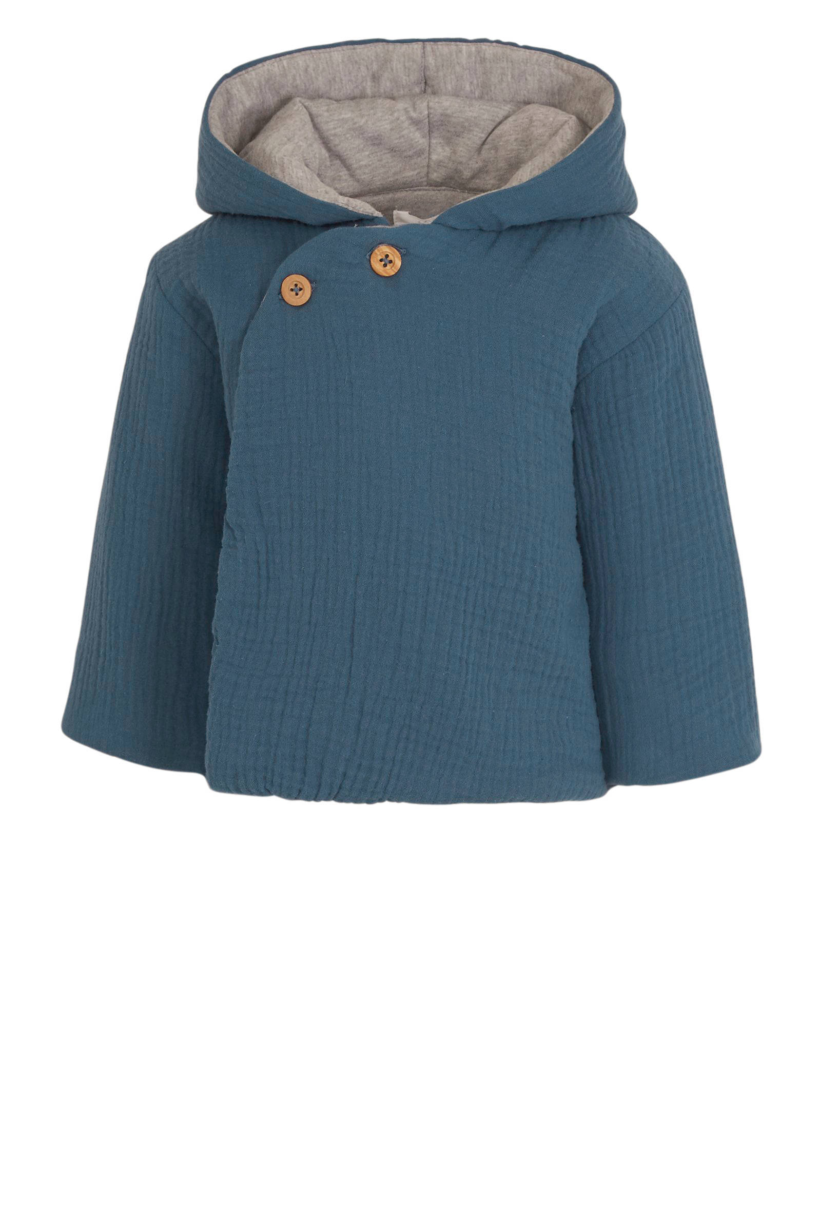 Mango Kids zomerjas met textuur blauw | wehkamp Mango Kids zomerjas met textuur blauw | wehkamp