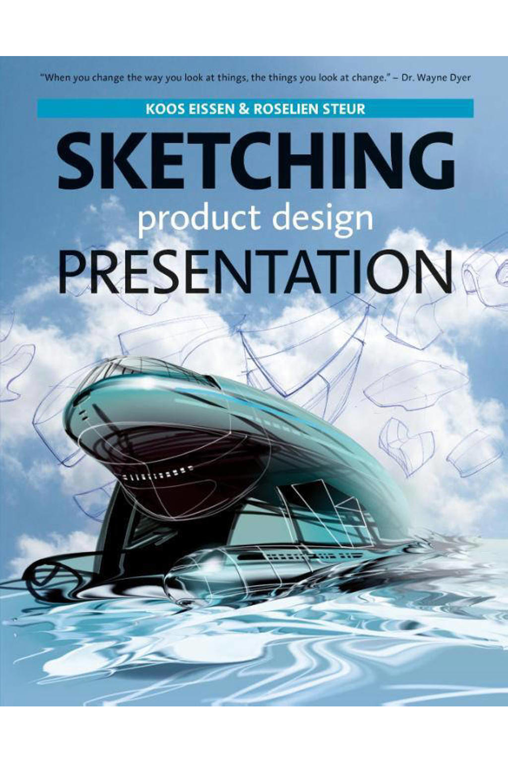 Koos Eissen en Roselien Steur Sketching, product design presentation