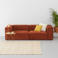 NOUS Living 3-zitsbank Igor - terracotta