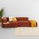 NOUS Living hoekbank Igor hoek links - terracotta
