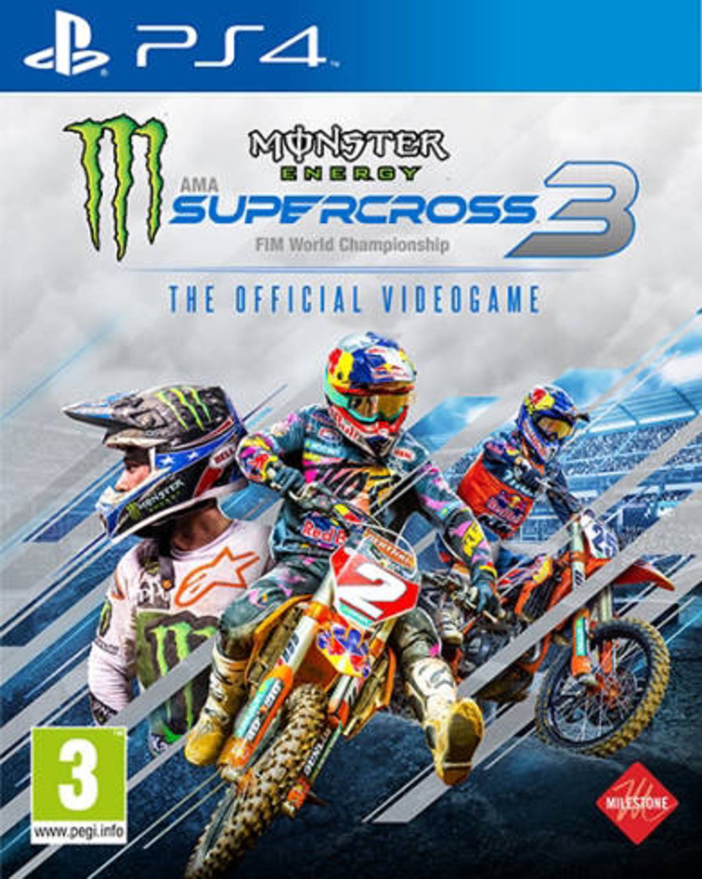 Monster energy supercross – Official videogame 3 (PlayStation 4)