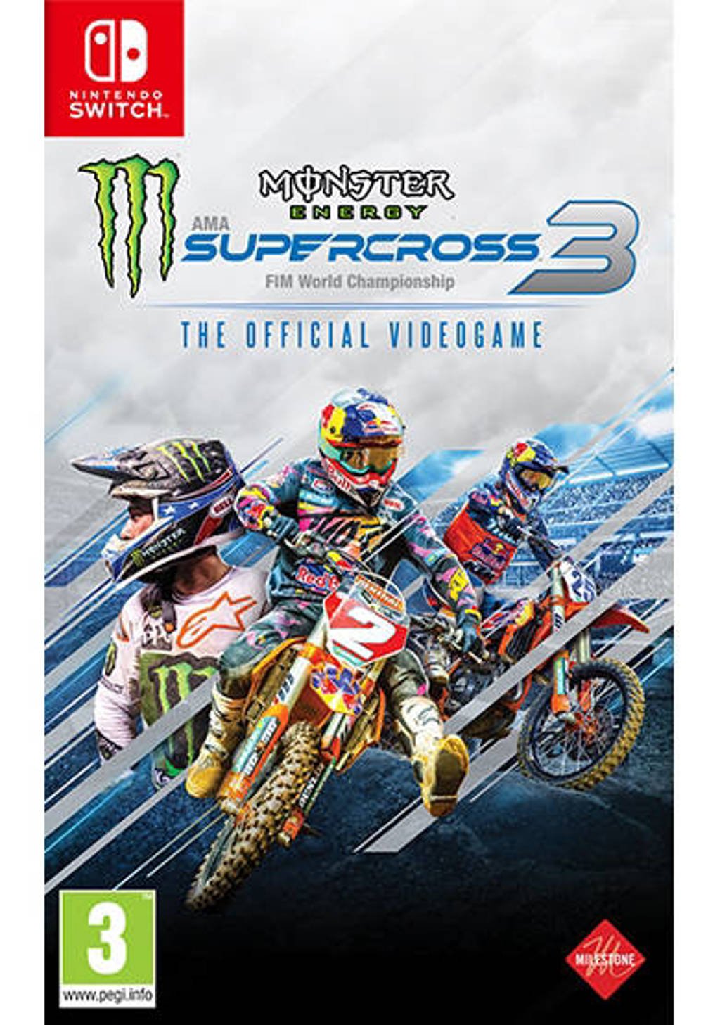 Monster energy supercross – Official videogame 3 (Nintendo Switch)