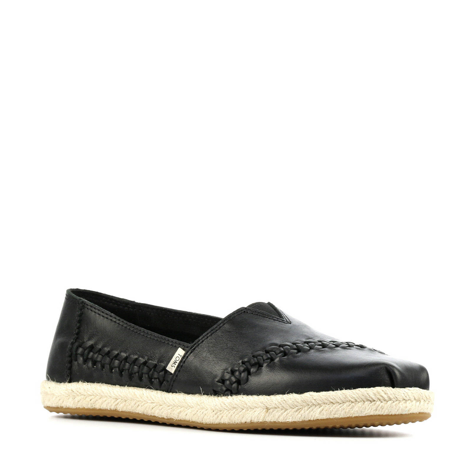 toms leren espadrilles