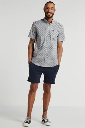 regular fit overhemd grijs