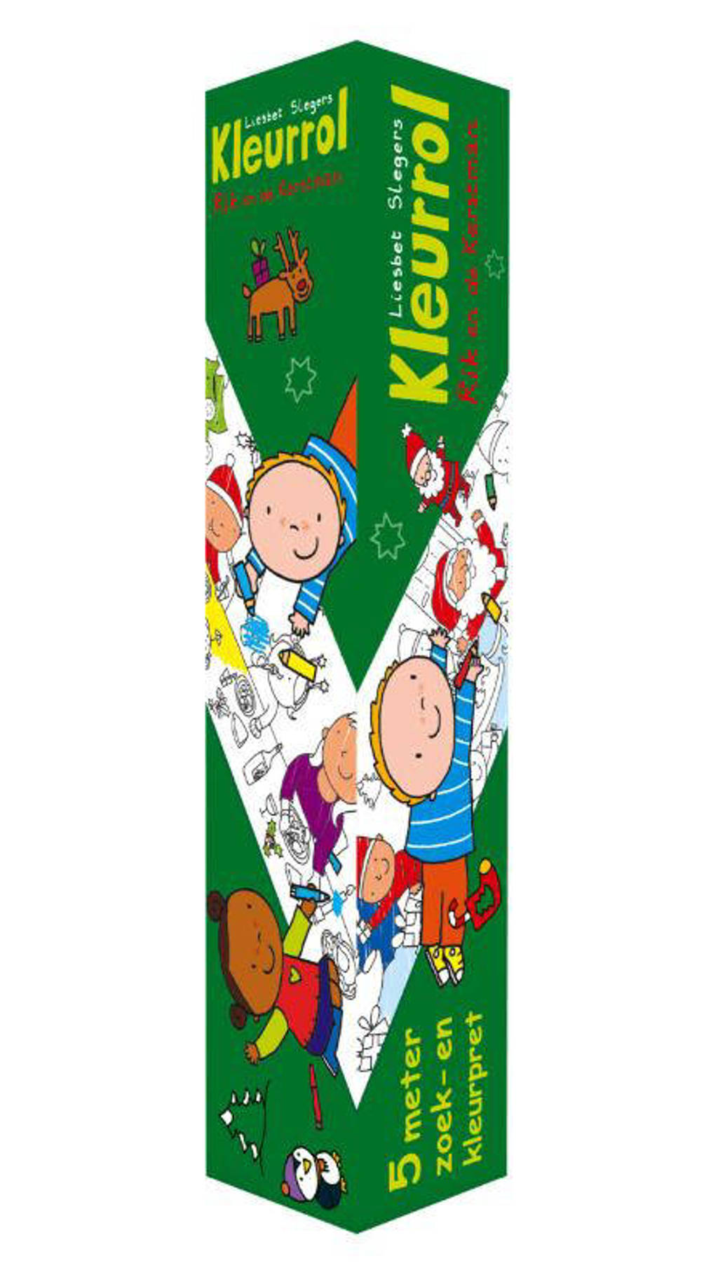 Rik: Kleurrol Rik en de Kerstman - Liesbet Slegers
