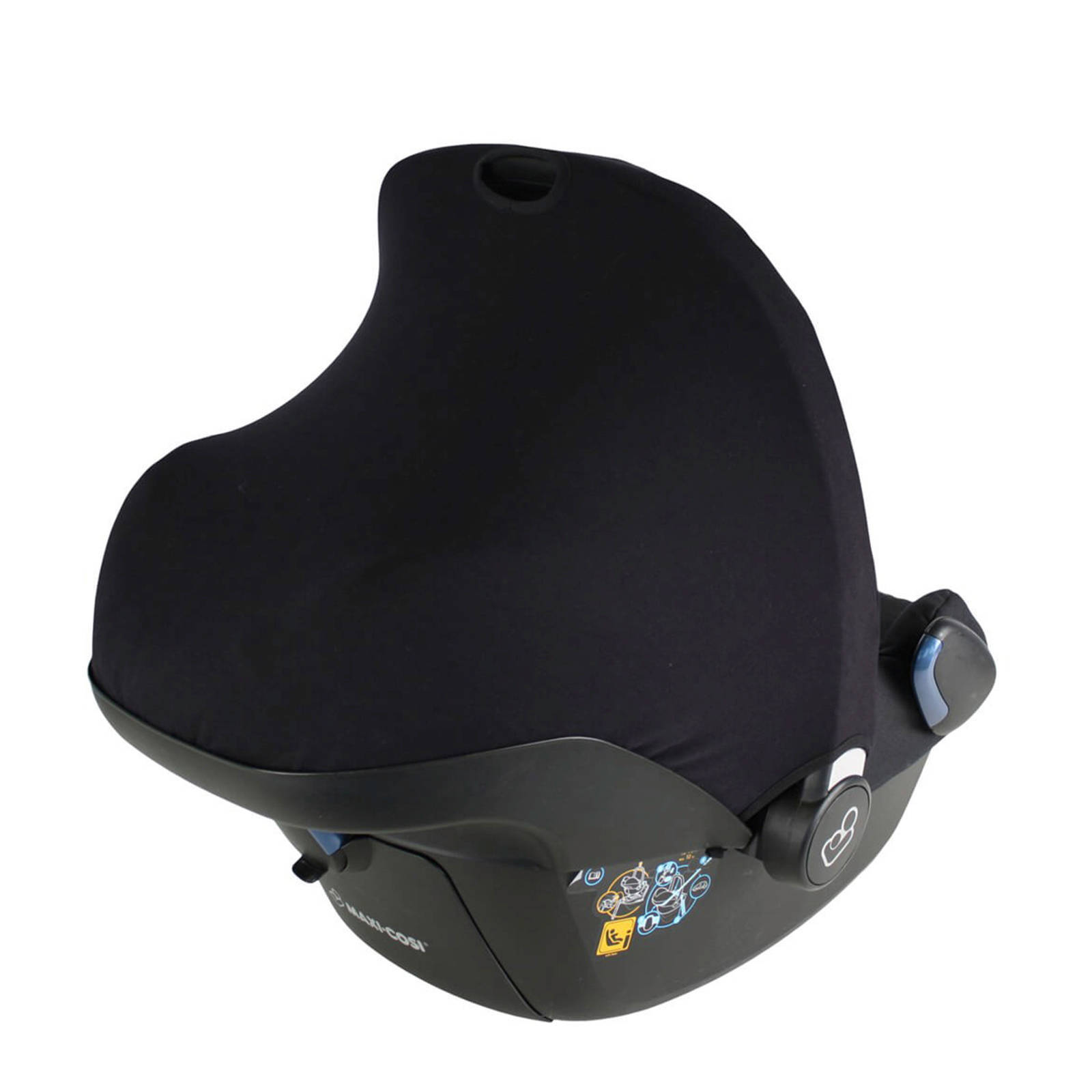 Ukje zonnekap Maxi Cosi voor Cabriofix Pebble - Grijs - UV 50+ - Zwart |  wehkamp