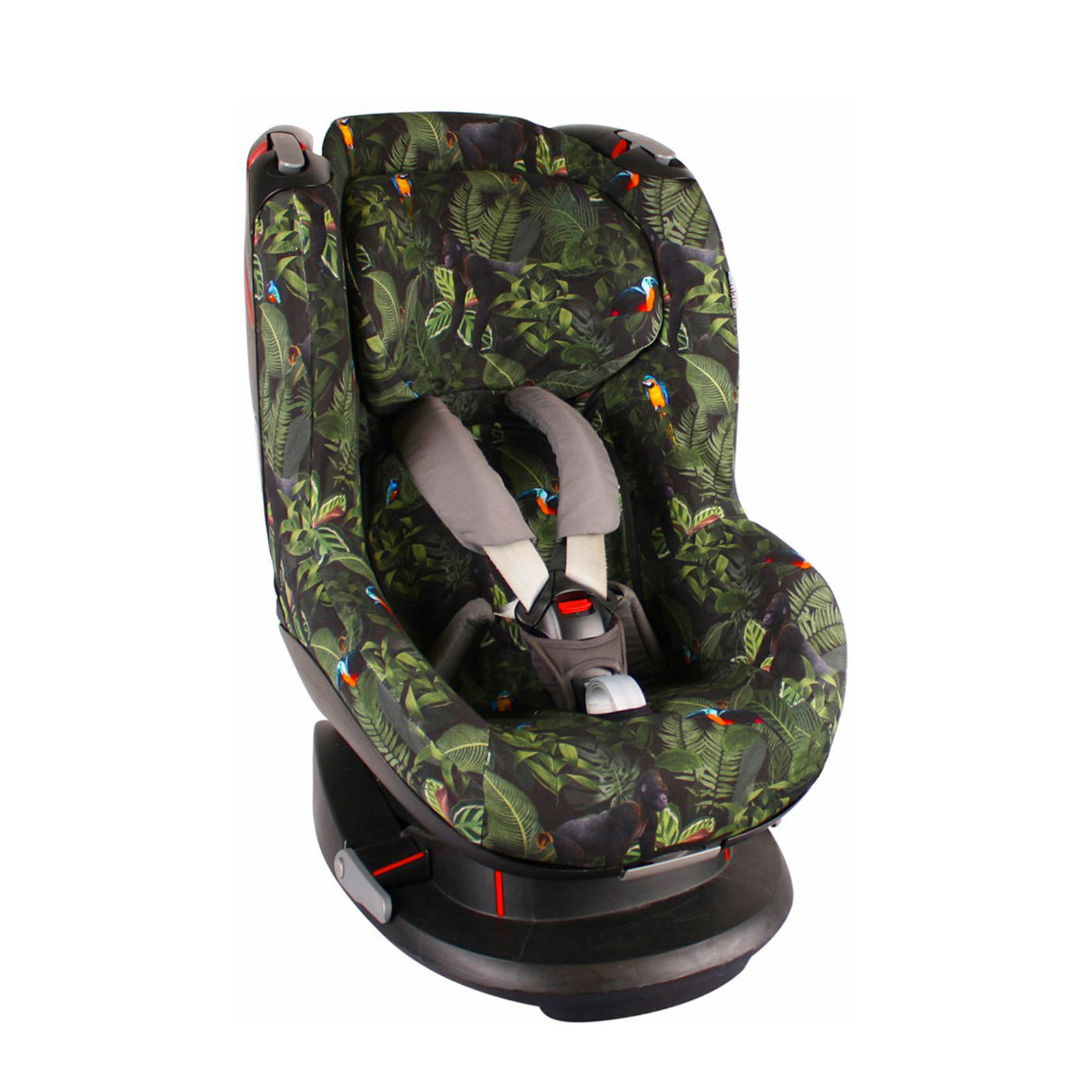 Ukje autostoelhoes Maxi Cosi Tobi groep 1+ jungleprint groen | wehkamp