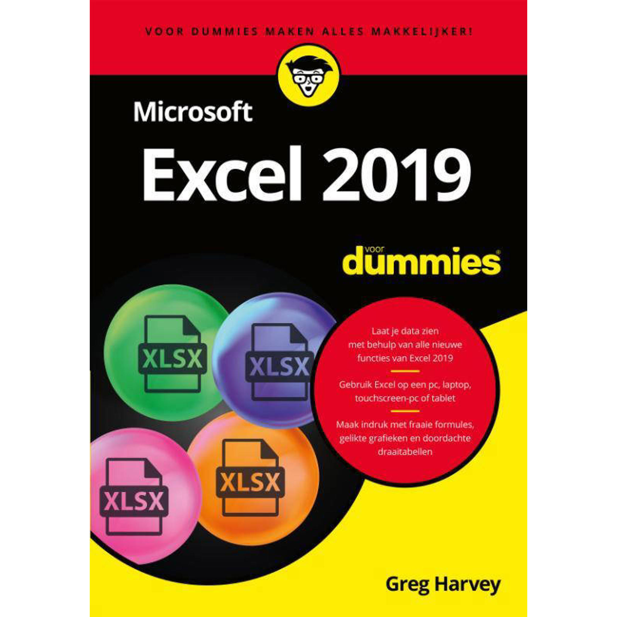 Greg Harvey Microsoft Excel 2019 voor Dummies wehkamp