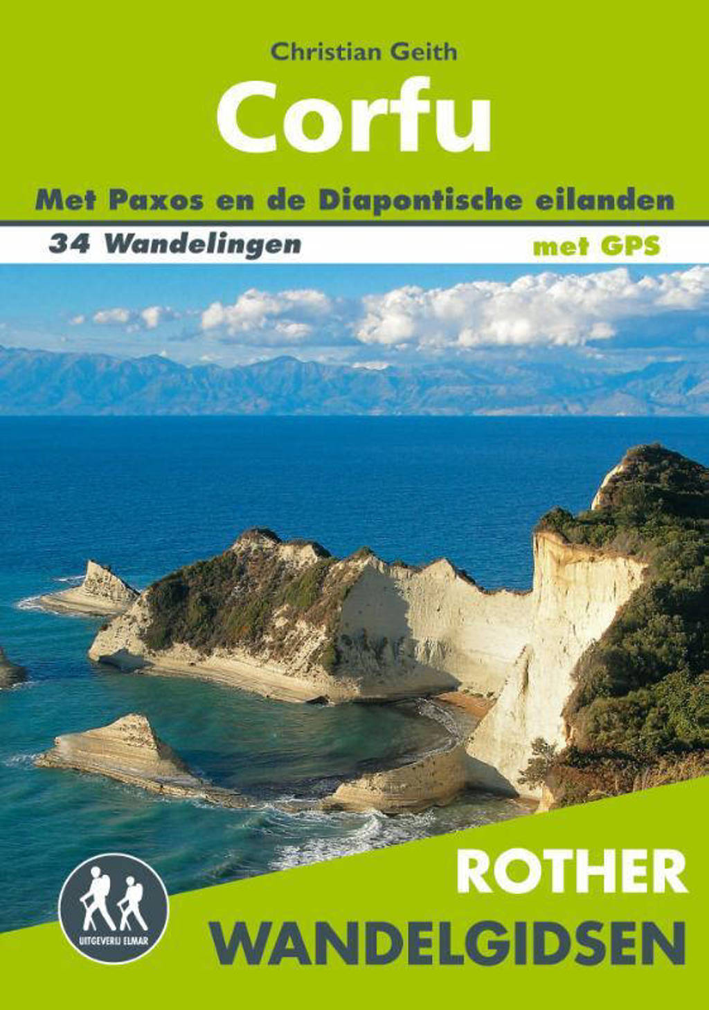Rother Wandelgidsen: Rother wandelgids Corfu - Christian Geith