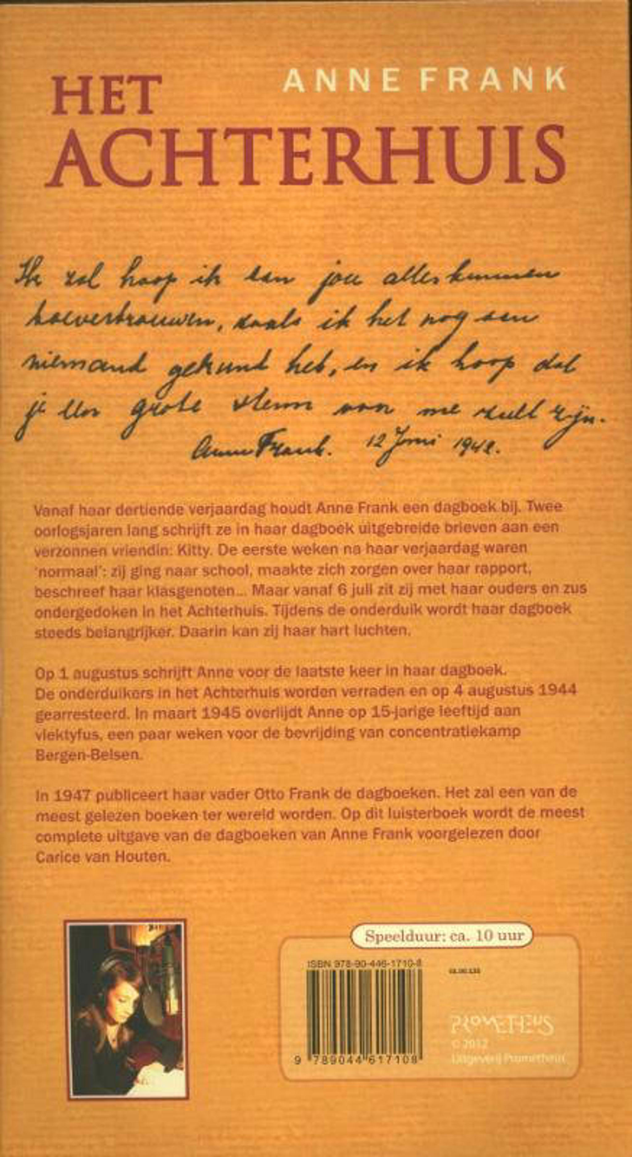 Anne Frank Het achterhuis kopen? in