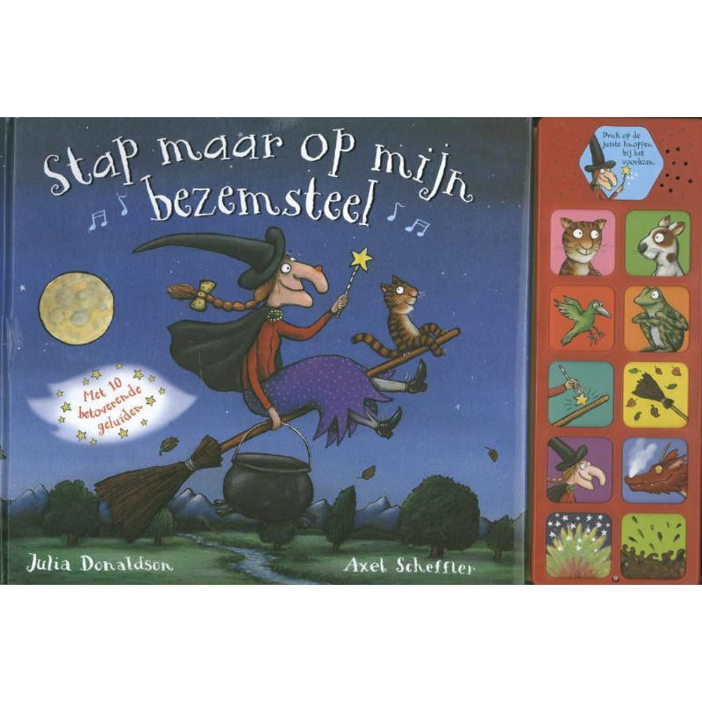 Stap maar op mijn bezemsteel - Julia Donaldson