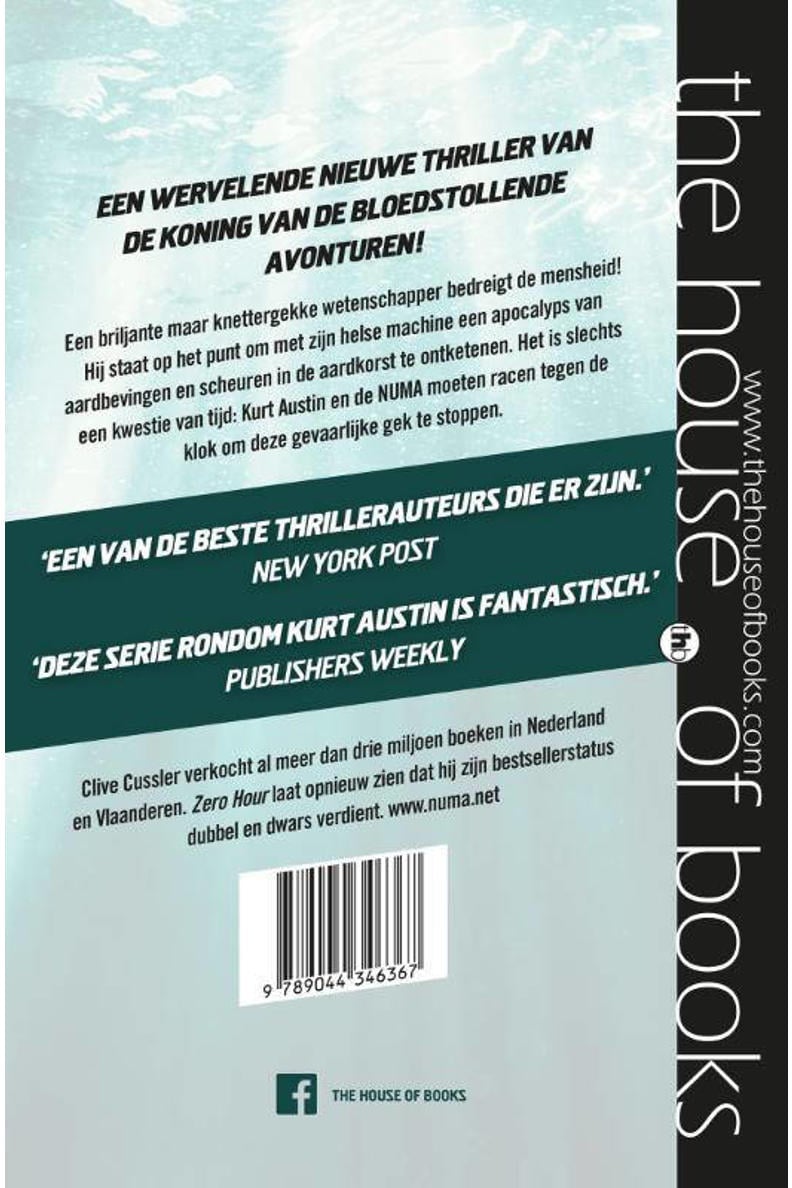 Clive Cussler en Graham Brown Kurt Austin-avonturen (NUMA-files): Zero ...