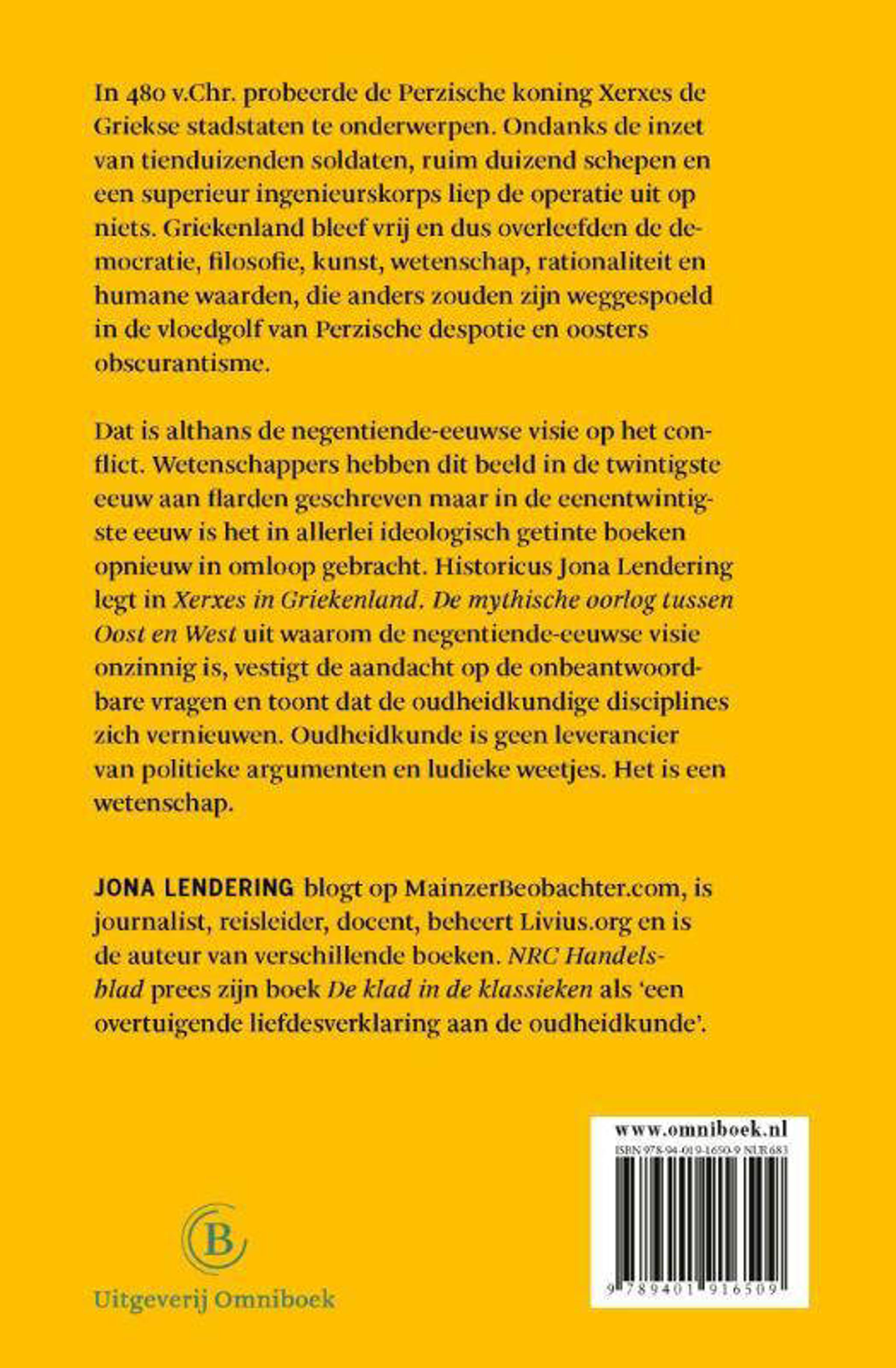 Jona Lendering Xerxes in Griekenland wehkamp