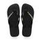 Havaianas Brasil Logo teenslippers zwart