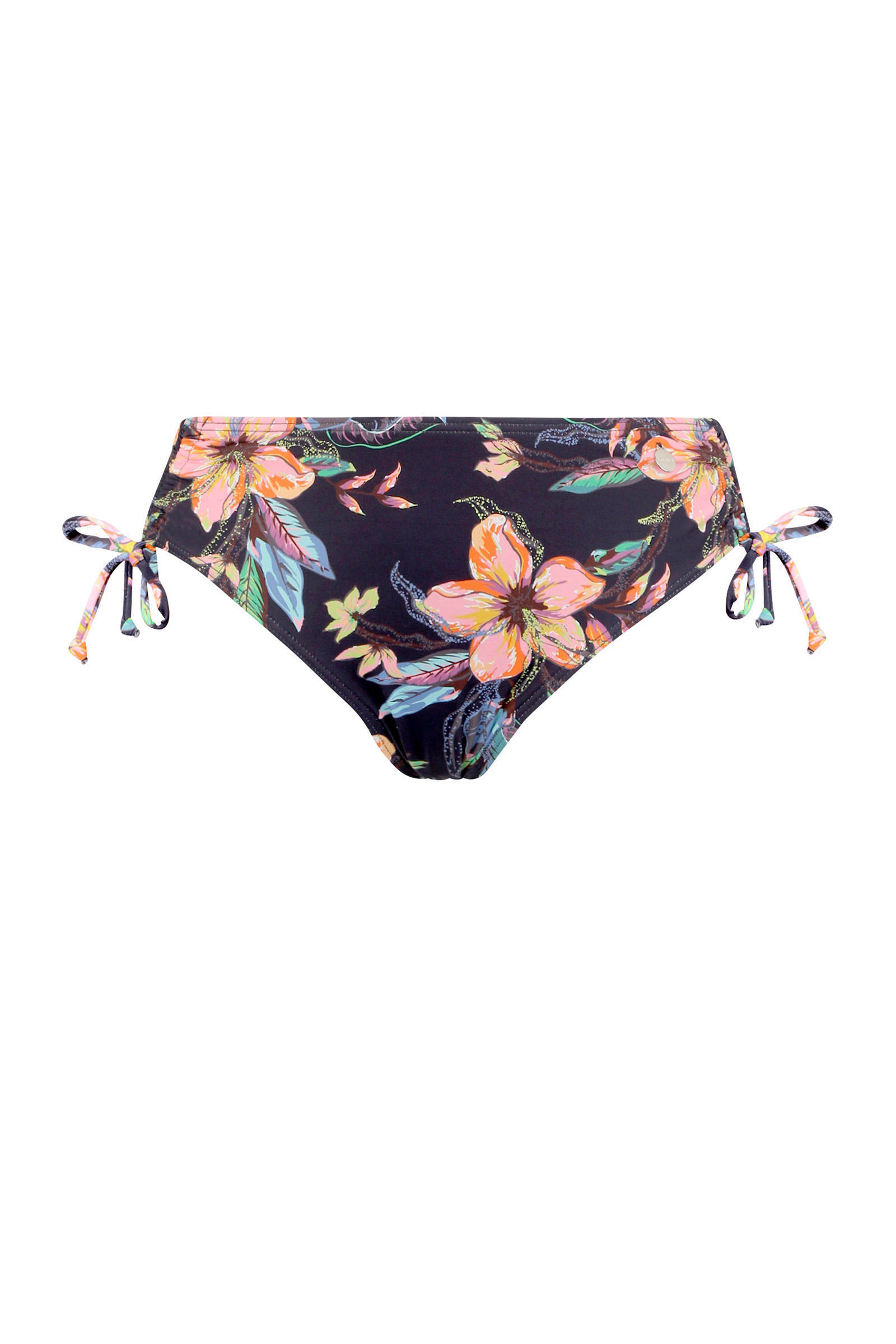 Lascana bikinibroekje met all over print donkergrijs/blauw/roze online kopen