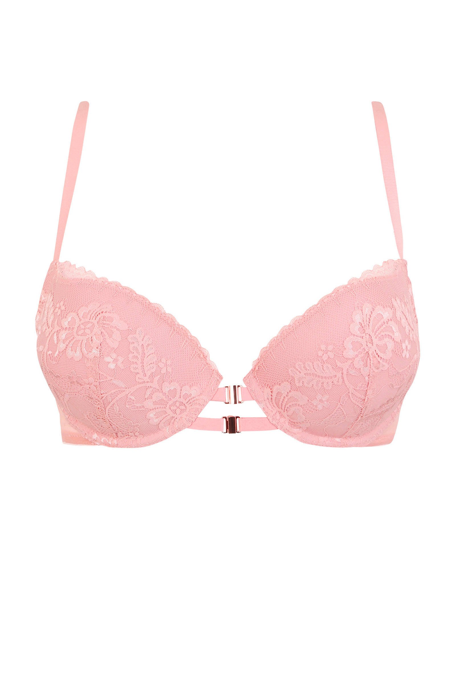 push up bh met voorsluiting roze push up bh met voorsluiting roze