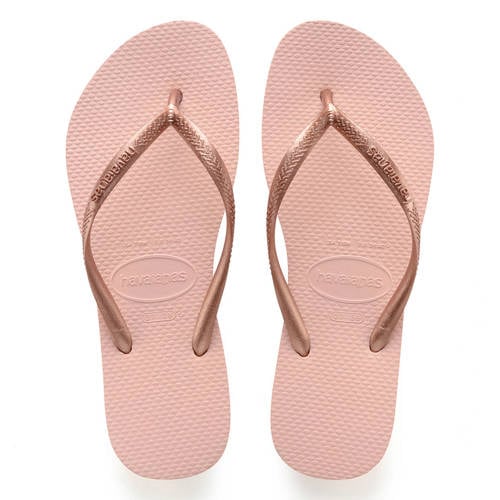 Havaianas teenslippers roségoud afbeelding