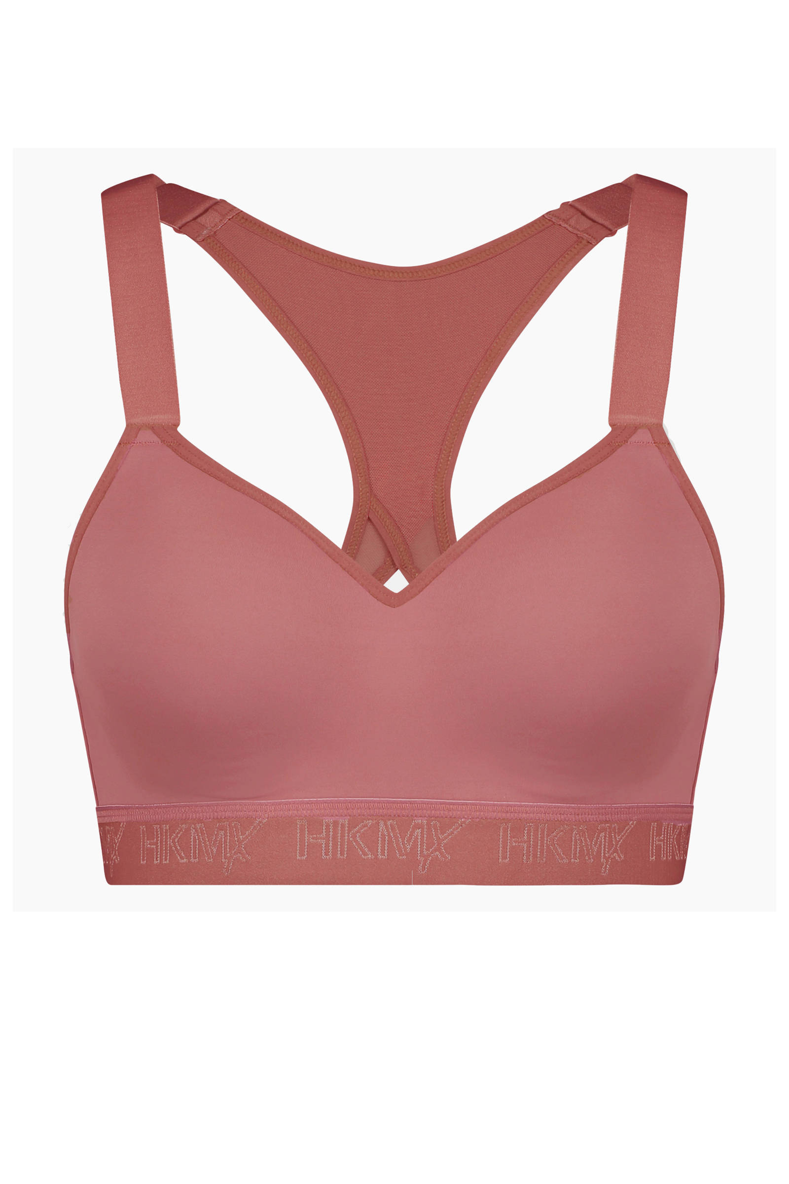 Hunkemöller sportbh The All Star Level 2 oudroze | wehkamp