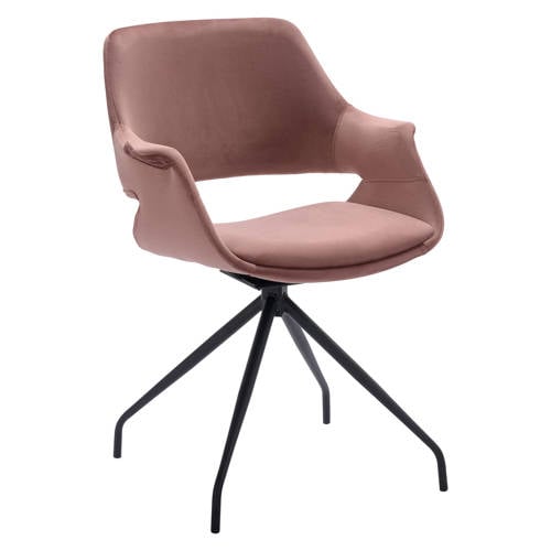 Wehkamp Home eetkamerstoel Kevin - Oud roze