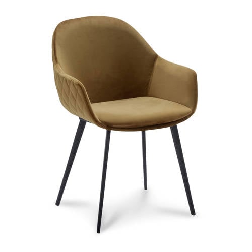 Wehkamp Home eetkamerstoel Casper (set van 2) - Goud