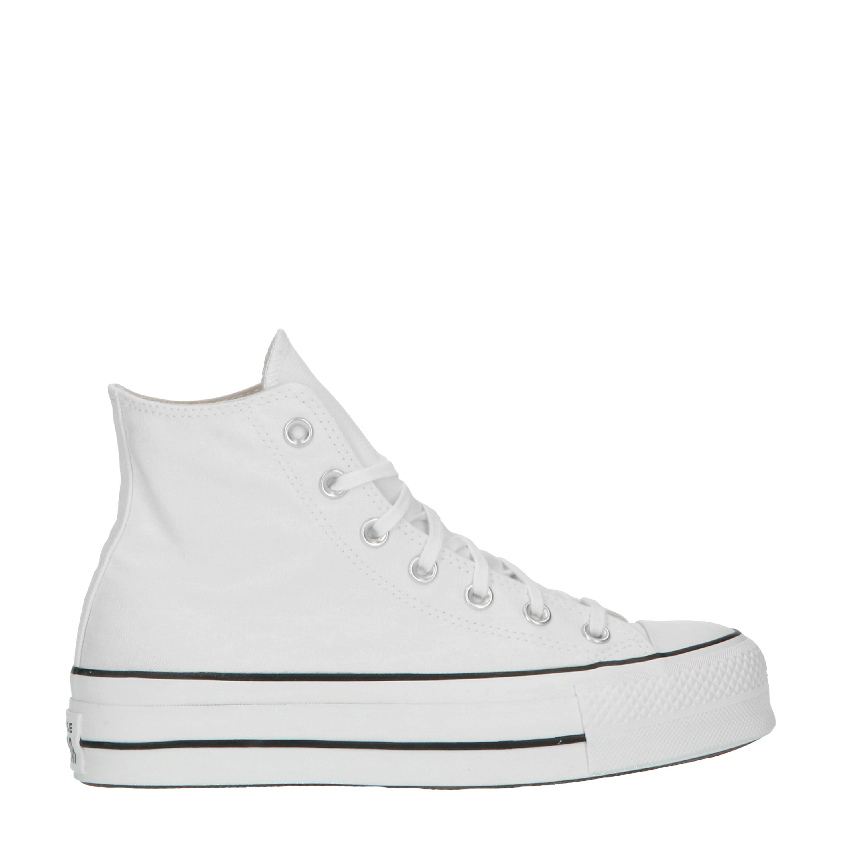 Converse Chuck Taylor All Star Platform basisschool Schoenen Black Leer,  Synthetisch - Schoenen.nl