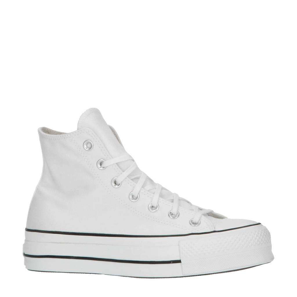 Converse Chuck Taylor All Star Lift Hi sneakers  wit/zwart, Wit/zwart