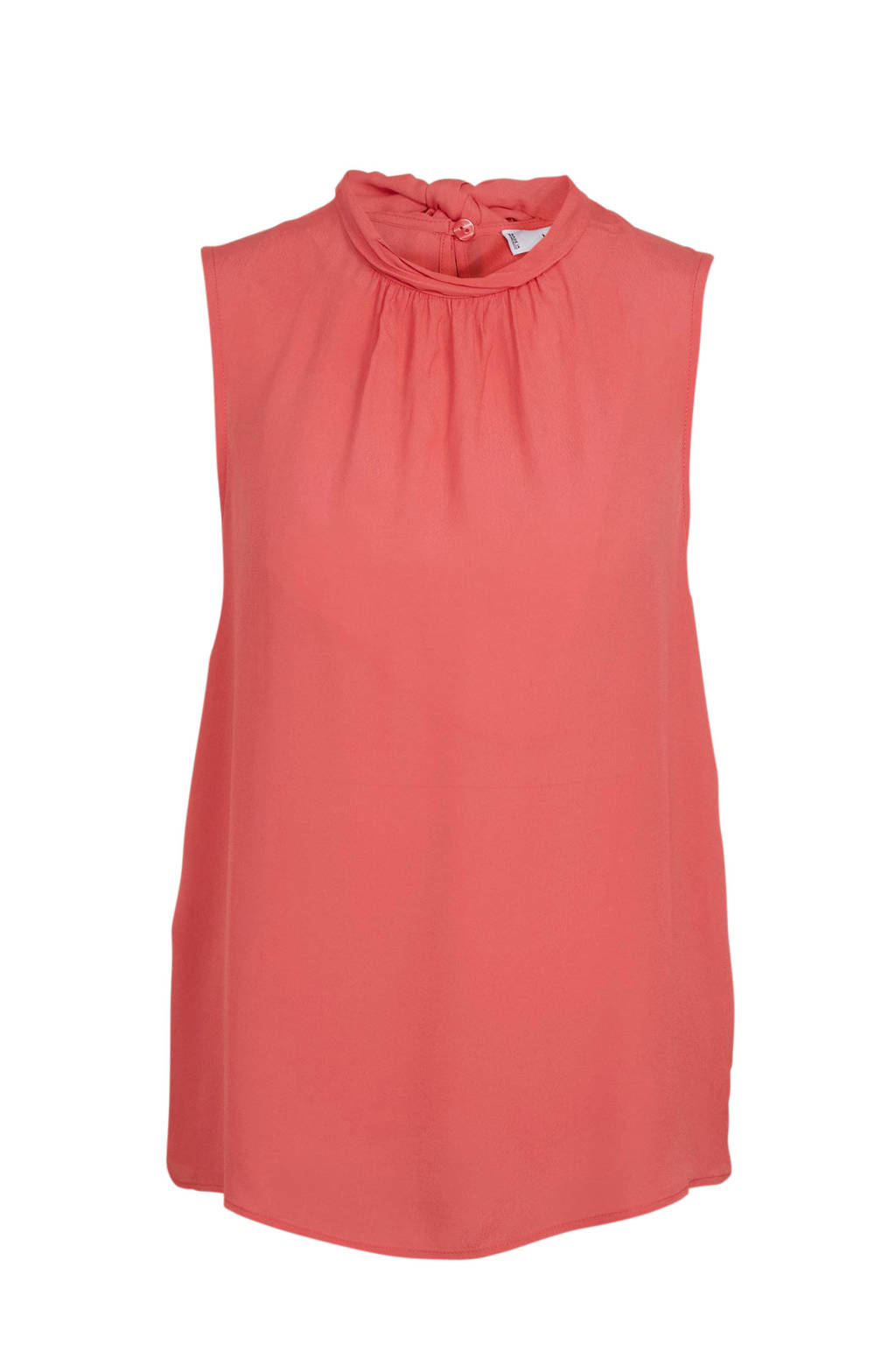Mango gestreepte top lichtroze/ donkerblauw, Lichtroze/ donkerblauw