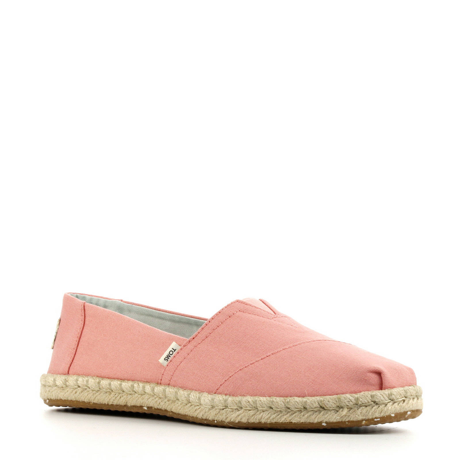 Toms Alpargata Earthwise espadrilles roze | wehkamp