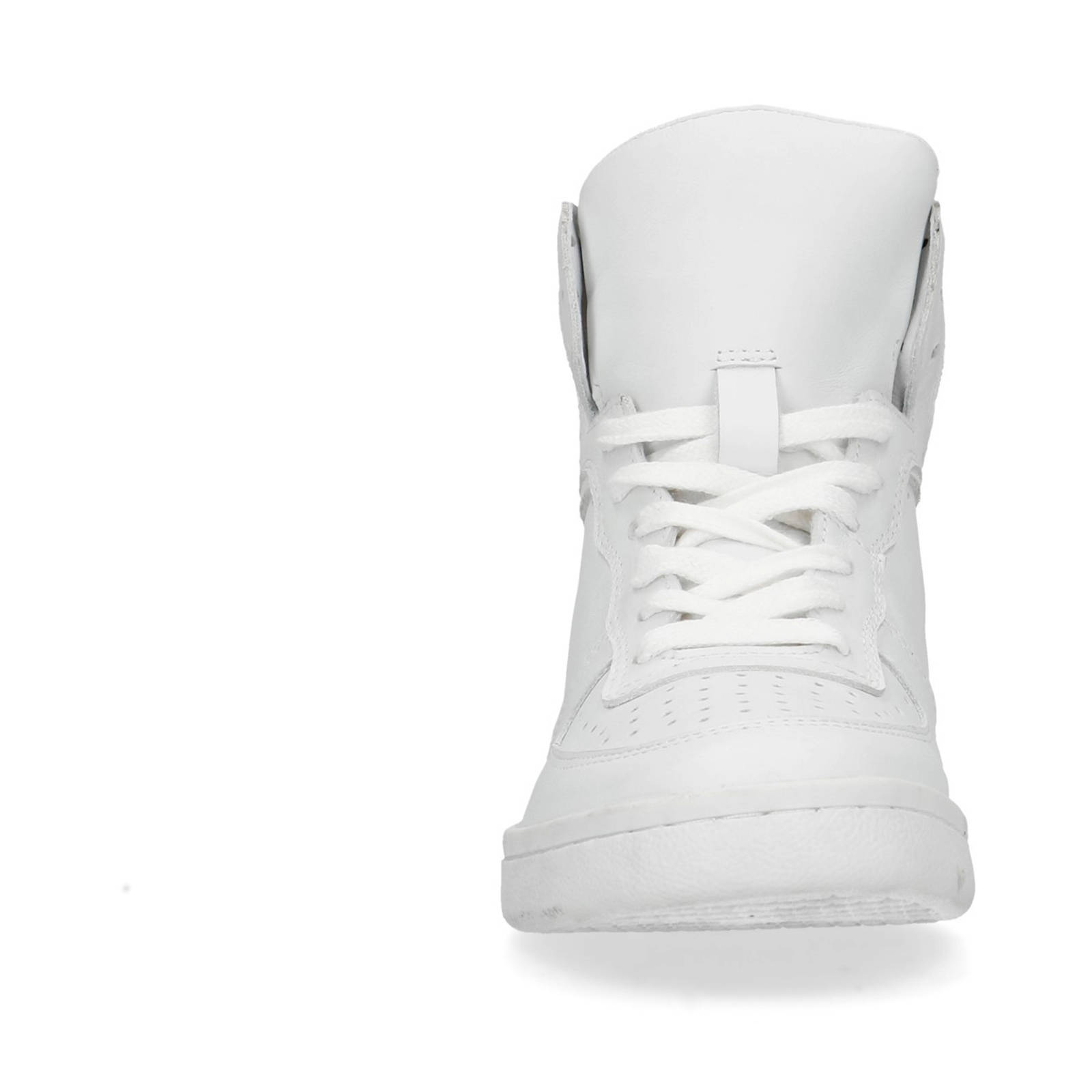 Bronx Old-cosmo 47325 Hoge sneakers Leren Sneaker Dames Wit - Schoenen.nl