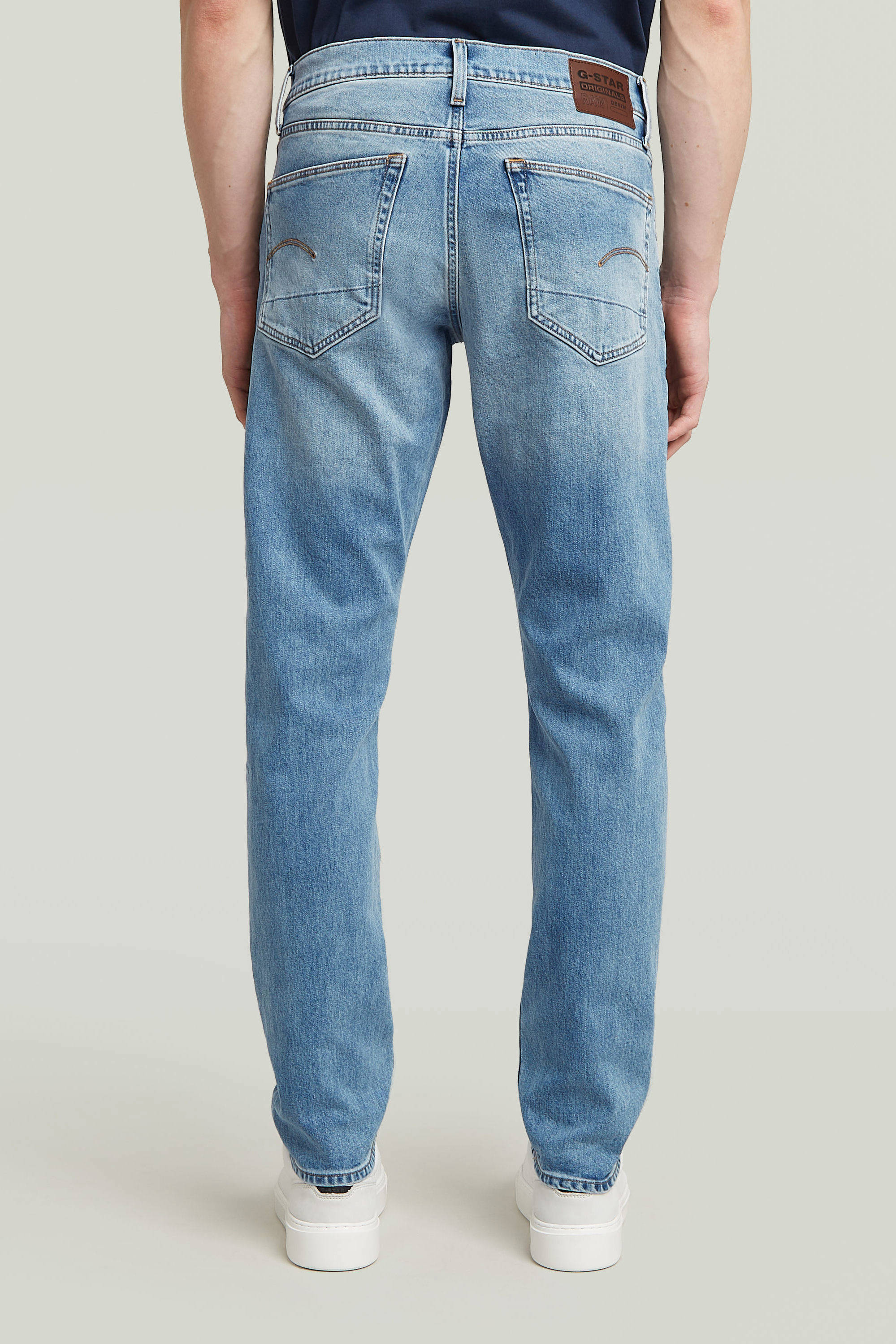 G-Star RAW 3301 straight tapered fit jeans lt indigo aged | wehkamp