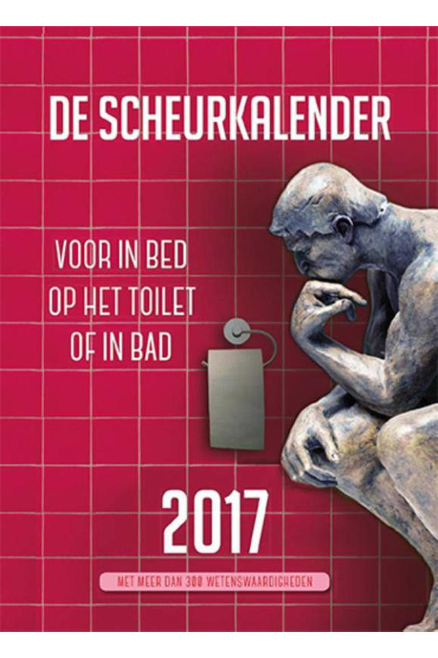 Festival Geweldig Moet De scheurkalender voor in bed, op het toilet of in bad 2017 | wehkamp
