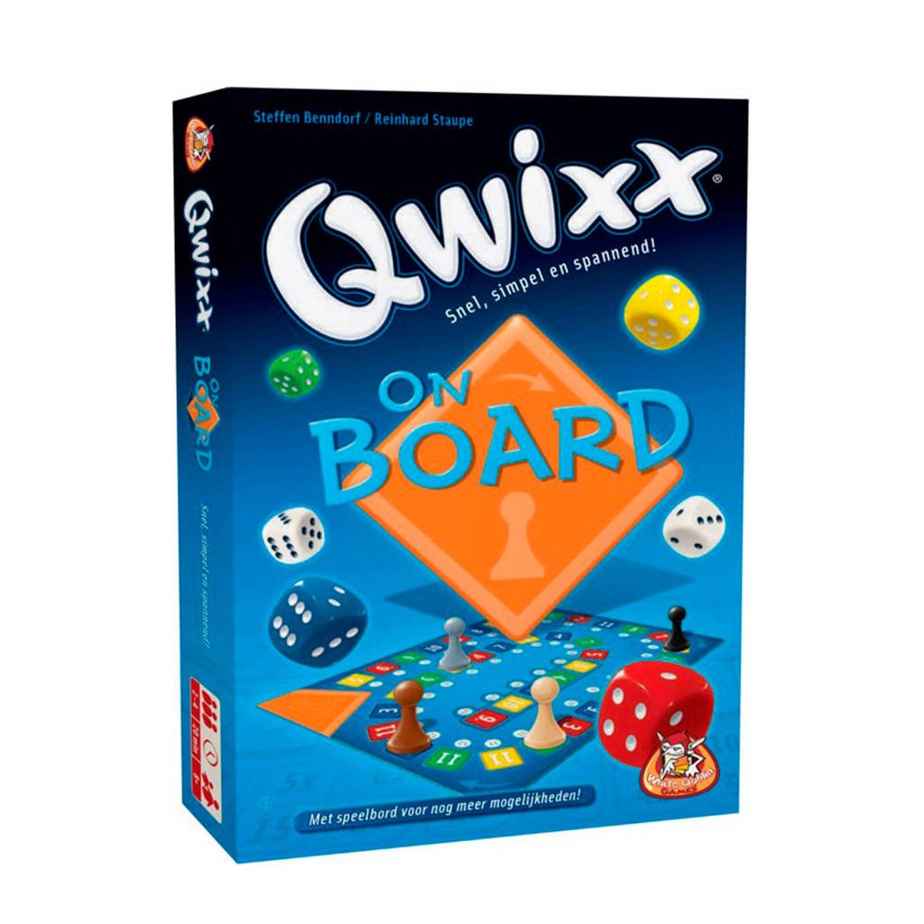 White Goblin Games Qwixx On Board dobbelspel