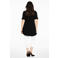 YOEK tuniek zwart ORGANIC COTTON