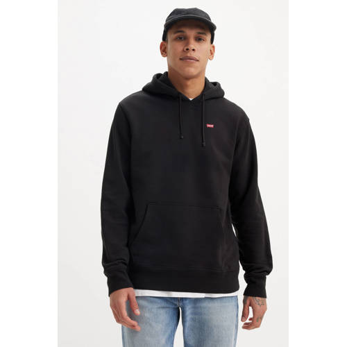 Levi's hoodie met logo zwart afbeelding
