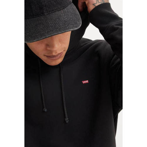 Levi's hoodie met logo zwart afbeelding