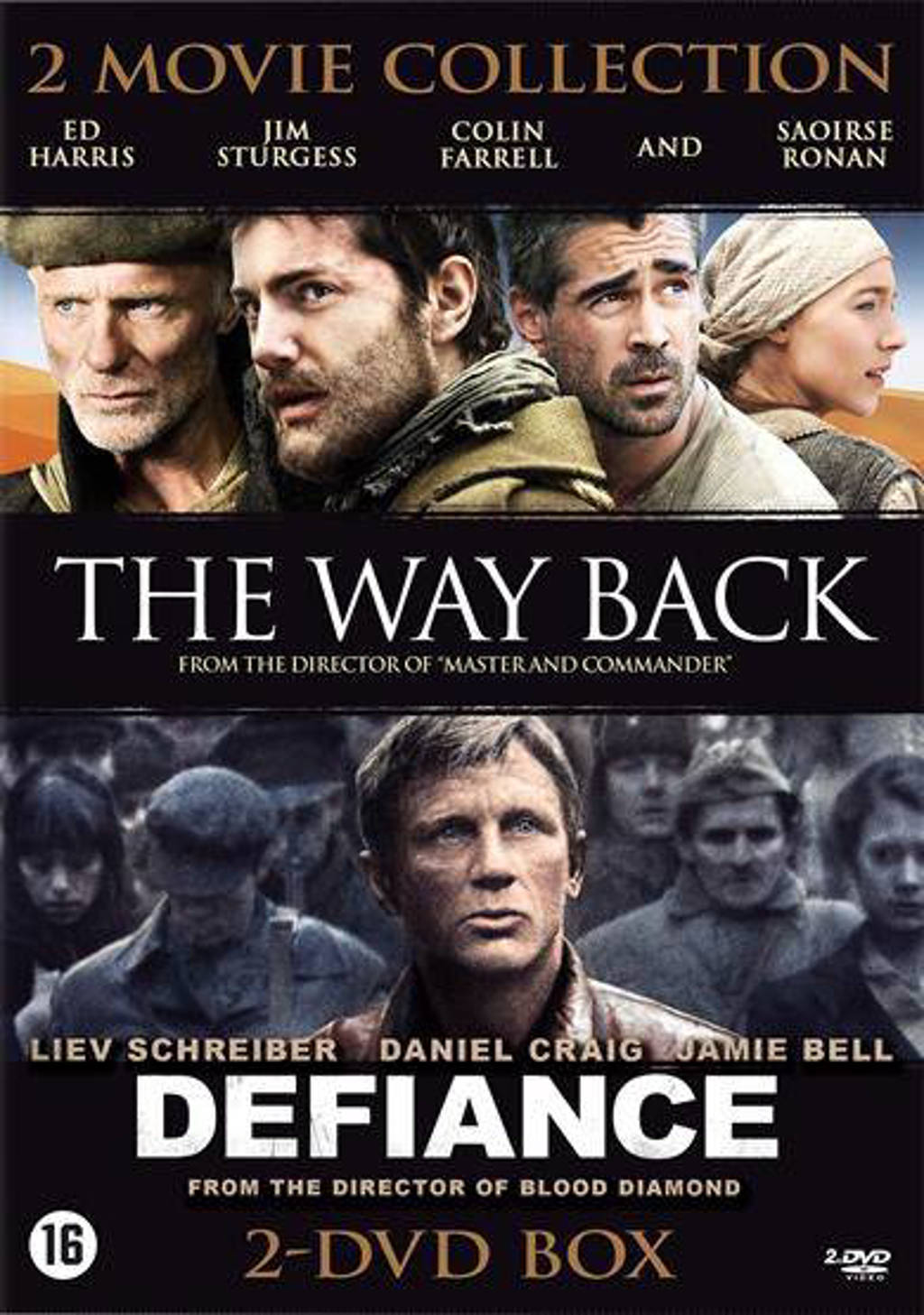 Defiance/Way back (DVD)