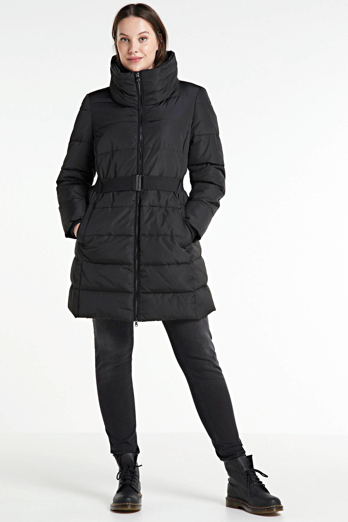 toeter Glad Internationale anytime winterjas Plus size zwart | wehkamp