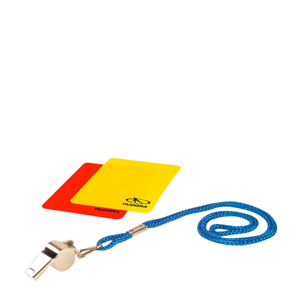 Hudora Scheidsrechterset, 3dlg., Blauw