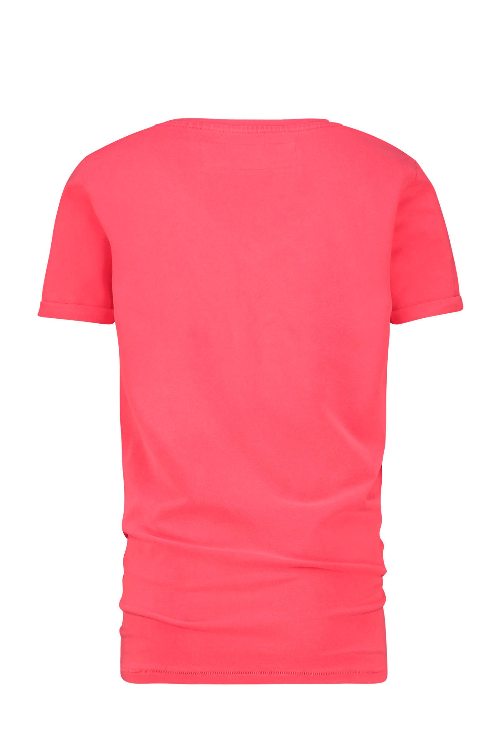 fel roze shirt